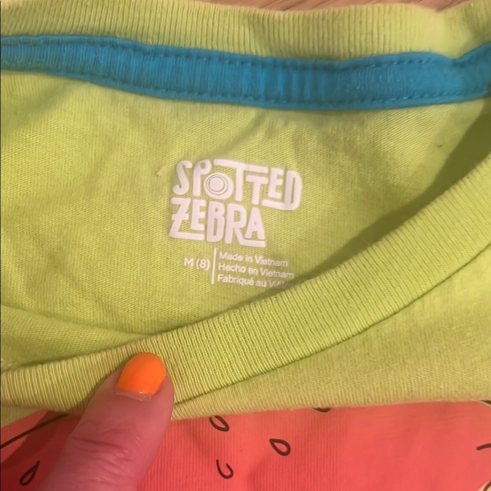 Set‎ of 4 Spotted Zebra Kids Graphic T-Shirts - Picture 10 of 11